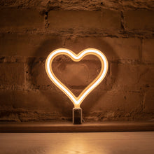 Load image into Gallery viewer, Mini Neon Heart - Warm White
