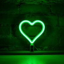 Load image into Gallery viewer, Mini Neon Heart - Green
