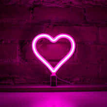 Load image into Gallery viewer, Mini Neon Heart - Pink
