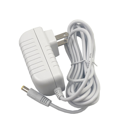 Replacement 12V power supply adapter with cable for MINI Neon Hearts by Our Glowing Hearts